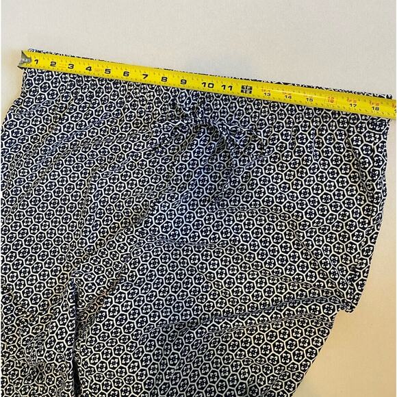 Talbots Pants Womens Size XL Indiglo Blue Honey Lightweight Dressy Summer Office - Picture 6 of 13